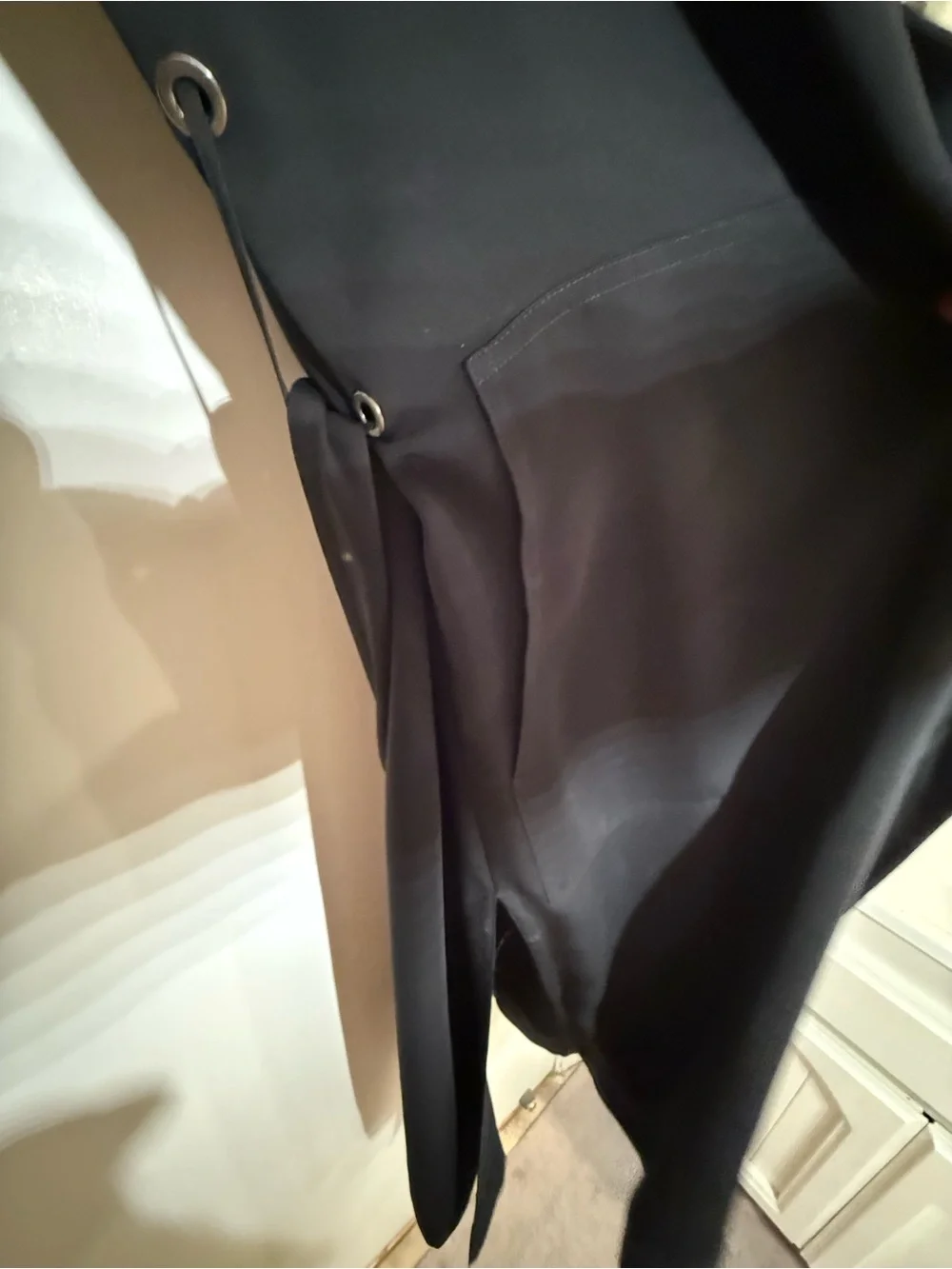 Aritzia Babaton Lightweight Long Duster Jacket in Black